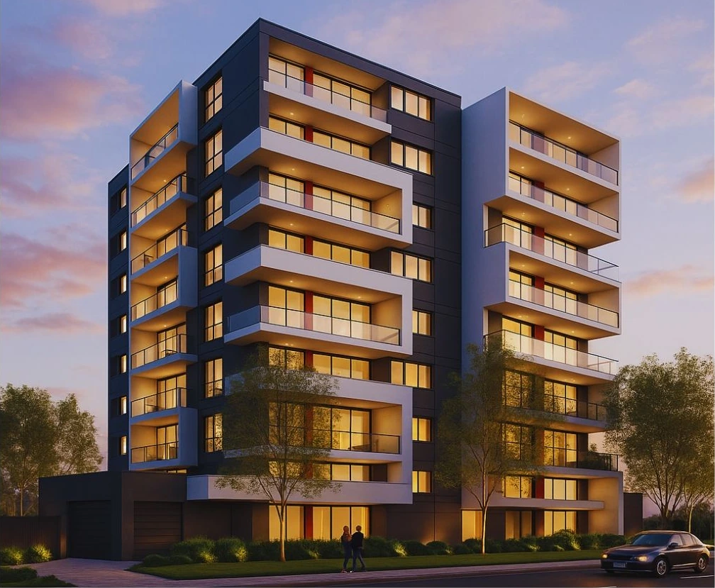 Architectural illustration — Kokoda Rise