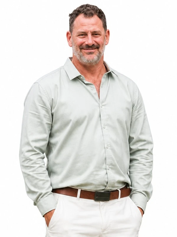 David Janek, Director and Co-founder, in a light-coloured shirt